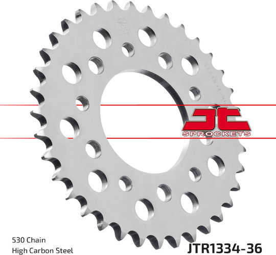 JT Sprockets Γρανάζι Πίσω 36 Δοντιών για Honda CBR 600