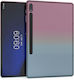 KWmobile Back Cover Dark Pink / Blue / Transparent (Galaxy Tab S8+)