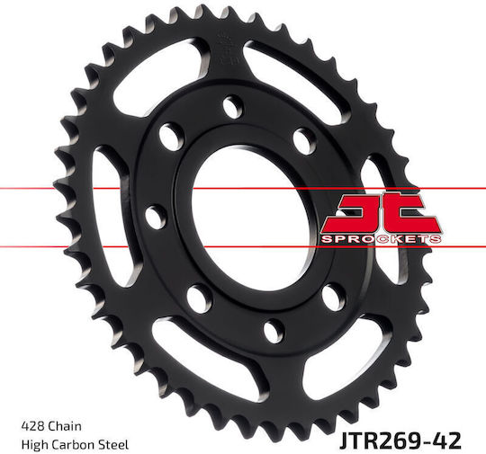 JT Sprockets Γρανάζι Πίσω 42 Δοντιών για Kymco Spike 125