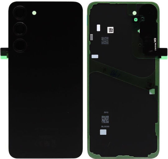 Samsung Replacement Back Cover Black for Galaxy S23+ 5G