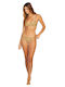 Volcom Sports Bra Bikini Top Yess with Adjustable Straps Brown Animal Print