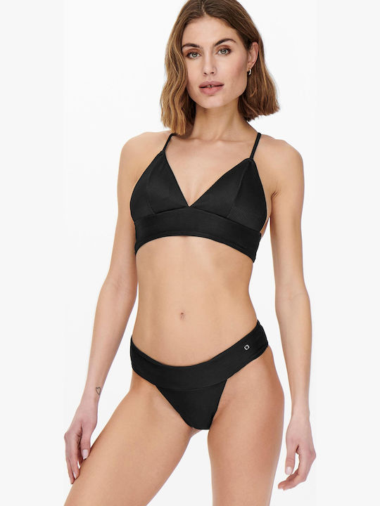 Only Bikini Slip Schwarz