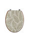 Eurocasa Hölzener Toilettensitz 44cmx37cm Mehrfarbig