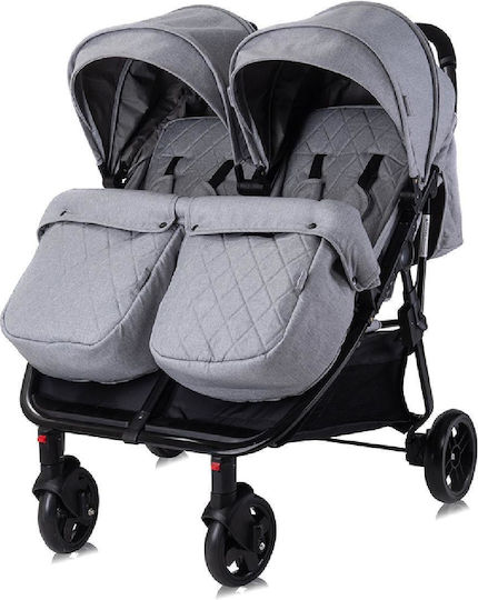 Lorelli Duo Количка за близнаци Хладно сиво 12.8кг
