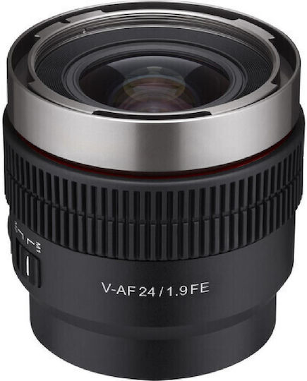 Samyang Full Frame Φωτογραφικός Φακός Cine V-AF Wide Angle για Sony FE Mount Μαύρος