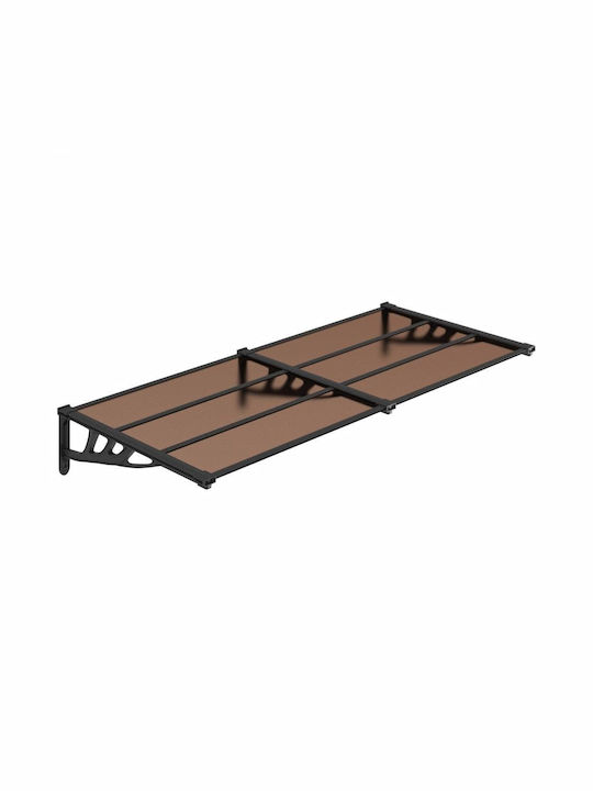 vidaXL Polycarbonate Door / Window Canopy Roof ...
