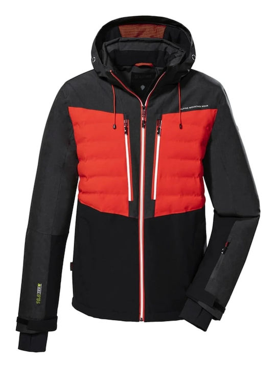 Killtec Ksw 56 38710-200 Ανδρικό Μπουφάν για Σκι & Snowboard Μαύρο
