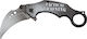 Albainox Albainox Karambit Ausbildungs Schwarz