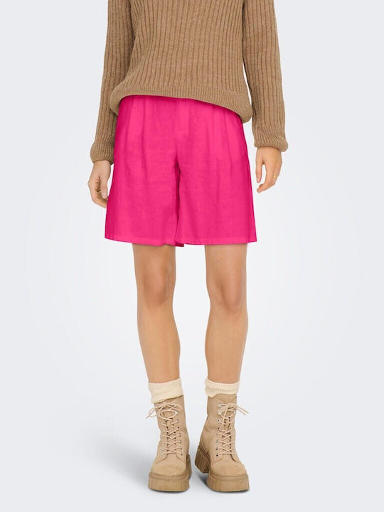 Only Women's Bermuda Shorts Pink