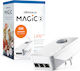 Devolo Magic 2 Lan Triple Powerline Wired with Passthrough Socket and 3 Gigabit Ethernet Ports