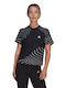 Adidas Run It Women's Athletic T-shirt Fast Drying Black