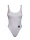 WATERCULT STRAWBERRY KISS One-piece swimsuit, Color White