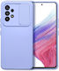 Forcell Slider Back Cover Σιλικόνης Lavender (Galaxy M23)