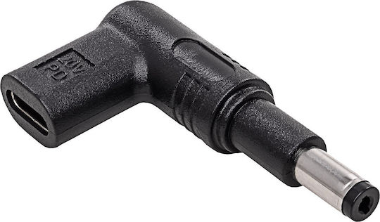 Akyga Βύσμα για Φορτιστή USB-C / 4.8 x 1.7mm Long AK-ND-C13