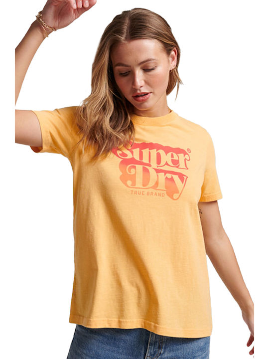 Vintage Women's T-shirt Orange