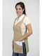 Arbeitskittel Sauberer Beige W503-SAND-WHITE