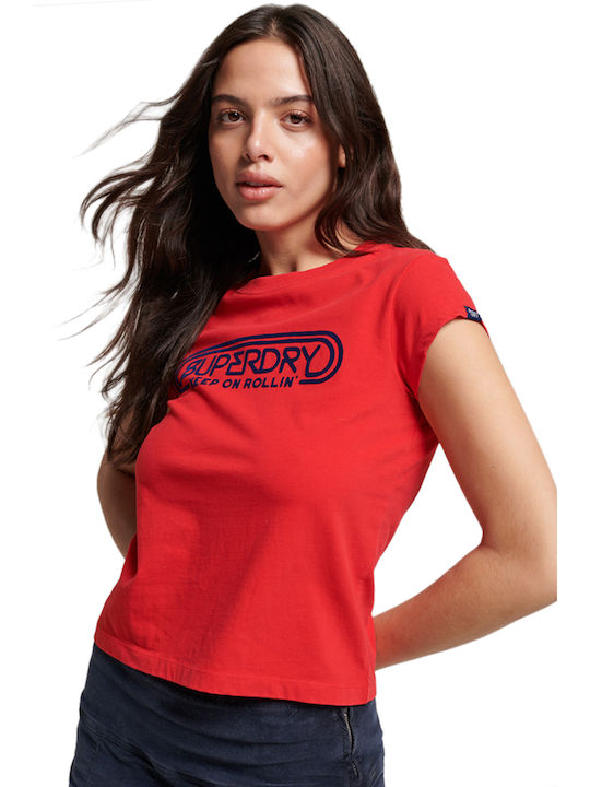 Vintage Roll With It Women's T-shirt Red