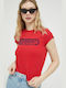 Superdry Damen T-shirt Rot