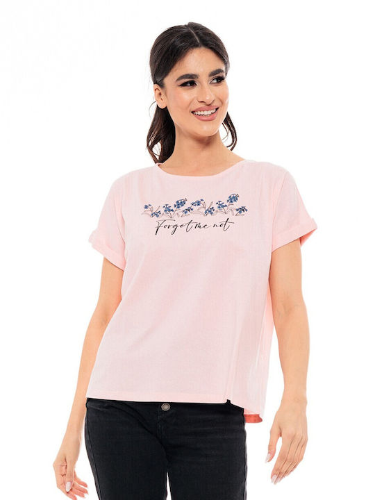 Biston Damen T-Shirt Rosa