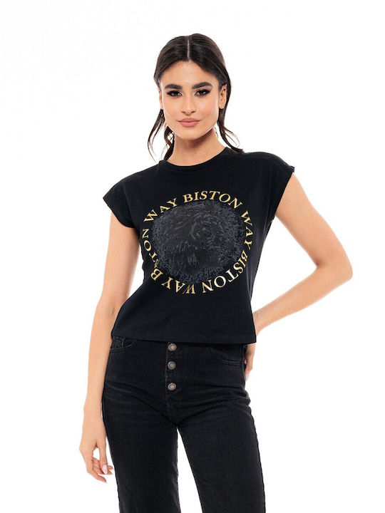 Biston Women's T-shirt Black