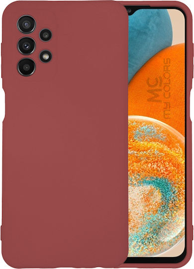 Sonique Back Cover Σιλικόνης Μπορντό (Galaxy A23 4G / Galaxy A23 5G)