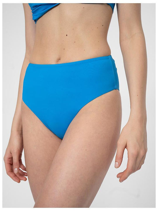 4F Bikini Slip Ψηλόμεσο Μπλε