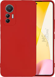Sonique Back Cover Silicon Roșu (Xiaomi 12 Lite)