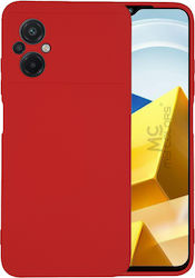 Sonique Back Cover Silicon Roșu (Poco M5)