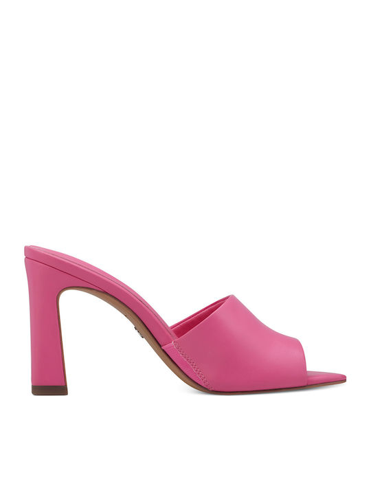 Tamaris Mules με Χοντρό Ψηλό Τακούνι Candy 1-27212-20-677