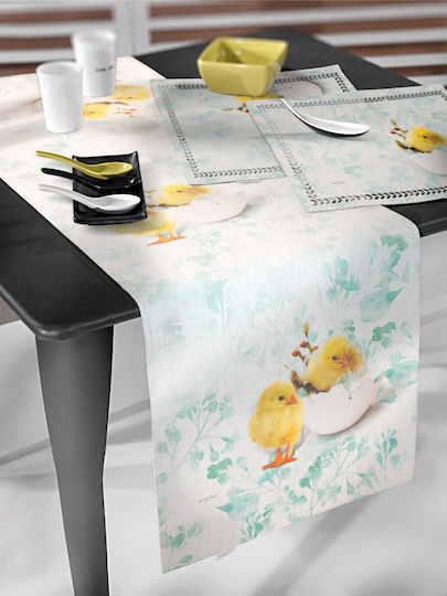 Saint Clair Easter Tablecloth 160x160x40pcs