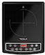 Tesla Induction Countertop Single Burner Black