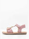 Kids Flip Flops & Sandals Cloonimals Pink Leather Mood