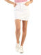 Guess W3GD44D2G63 Τζιν Mini Φούστα σε Λευκό χρώμα