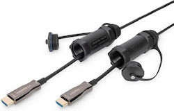 Digitus HDMI 2.0 Cablu HDMI de sex masculin - HDMI de sex masculin 30m Negru