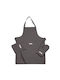 Greenwich Polo Club Essential Apron with Oven Mitt and Potholder Gray 80x65cm 3pcs