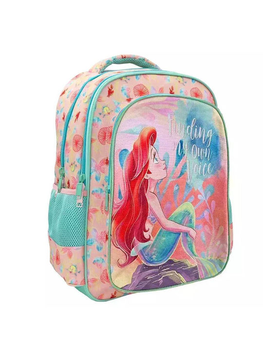 Must Disney Princess Ariel Finding my Own Voice School Bag Backpack Elementary, Elementary Multicolored