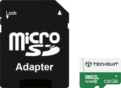Techsuit SDXC 128GB Clasa 10 Viteză mare cu adaptor