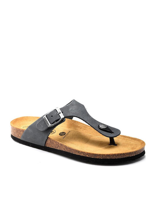 Plakton Leder Flache Sandalen für Damen Nobuck ...