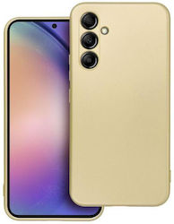 Forcell Umschlag Rückseite Synthetisch Gold (Galaxy A54)