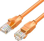 Vention U/UTP Cat.6 Καλώδιο Δικτύου Ethernet 2m Πορτοκαλί