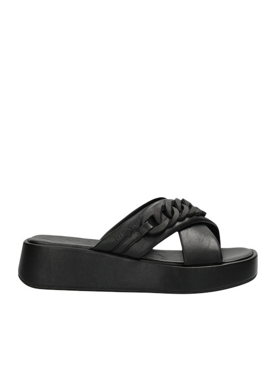 Lexi Γυναικεία Σανδάλια Flatforms Μαύρα