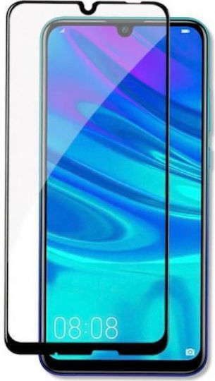 Huawei Vollflächig gehärtetes Glas Schwarz (Huawei P Smart S / Y8P) 9576