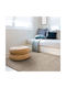 Beauty Home Modern Wicker Bedroom Rugs Set Beige 9766-ΣΕΤ 3pcs