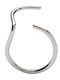 Blomdahl Ohrpiercing Nasenring aus Titan Silber