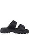 Tamaris Anatomic Leather Women's Sandals Black