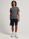 M D2 Men's Athletic Shorts Black