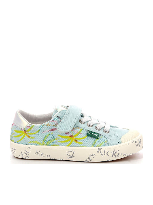 Kickers Gody Παιδικά Sneakers με Σκρατς Γαλάζια