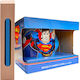 Osterkerze Superman mit Box Superman Blaue