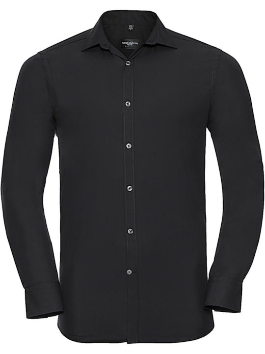 Russell Europe Long Sleeve Shirt Black