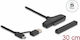 DeLock 61042 USB/USB-C към SATA за 2,5" HDD/SSD 6Gbps Черен